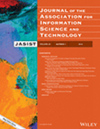 Journal of the Association for Information Science and Technology杂志封面